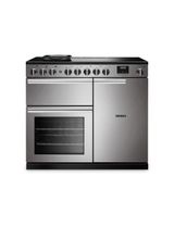 RANGEMASTER PRDL100EISTST/CM1 Professional Deluxe 100 Induction Stainless Steel with Chrome Trim