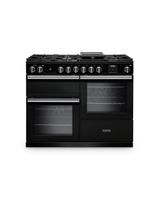 RANGEMASTER PRO110DFPCBL/CM1 Professional OC 110 Dual Fuel Charcoal Black with Chrome Trim
