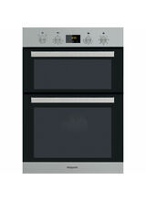 HOTPOINT DKD3841IX Built-In Multi Function Double Oven Stainless Steel