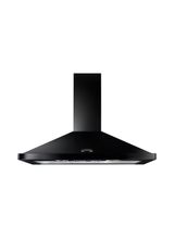 RANGEMASTER LEIHDC90BC/ 90cm Hood Black Chrome No Rail
