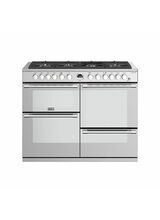 STOVES 444444502 Sterling S1100DF 110cm Dual Fuel Range Cooker Stainless Steel