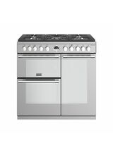 STOVES 444444482 Sterling S900DF 90cm Dual Fuel Range Cooker Stainless Steel