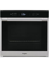 WHIRLPOOL W7OM44BPS1P W Series Pyrolytic Built-In Single Oven Black Stainless Steel
