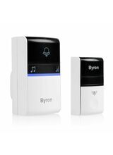 BYRON DBY-23412UK Kinetic Wirefree Plugin Doorbell and Chime
