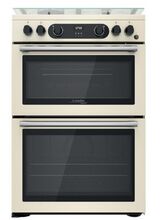 HOTPOINT CD67G0C2CJUK Ultima Gas Double Oven Cream