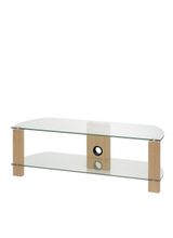 TTAP L630-1200-2OC Vision TV Stand in Oak Legs 1200mm