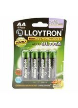 Lloytron AA 2700mAH NI-MH Rechargable Battery 4 Pack