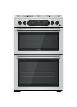 Cannon CD67G0CCX 60cm Gas Double Oven Stainless Steel