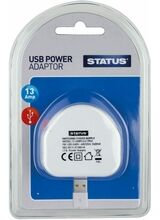 Status USB Mains Power Adapter Charger 1 x 2.1 Amp High Power