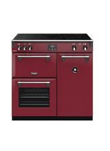 STOVES 444410919 Richmond Deluxe S900EI 90cm Induction Range Cooker Chilli Red