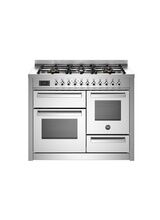 Bertazzoni Professional 110cm Range Cooker XG Oven Dual Fuel Stainless Steel PRO116L3EXT