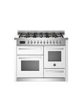 Bertazzoni Professional 110cm Range Cooker XG Oven Dual Fuel White PRO116L3EBIT