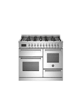 Bertazzoni Professional 100cm Range Cooker XG Oven Dual Fuel Stainless Steel PRO106L3EXT2