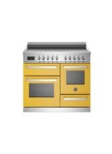 Bertazzoni Professional 100cm Range Cooker XG Oven Dual Fuel Yellow PRO105I3EGIT
