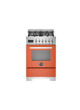 BERTAZZONI PRO64L1EART2 Professional 60cm Single Oven Dual Fuel Orange