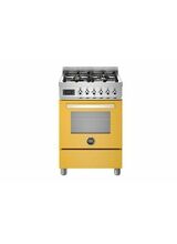 BERTAZZONI PRO64L1EGIT Professional 60cm Single Oven Dual Fuel Yellow