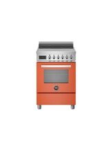 Bertazzoni Professional 60cm Single Oven Induction Cooker Gloss Orange PRO64I1EART
