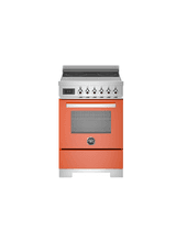 Bertazzoni Professional 60cm Single Oven Induction Cooker Gloss Orange PRO64I1EART