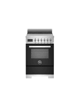 Bertazzoni 60cm Single Oven Induction Cooker Gloss Black PRO64I1ENET2