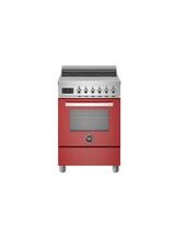 Bertazzoni Professional 60cm Single Oven Induction Cooker Gloss Red PRO64I1EROT