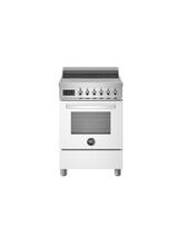 Bertazzoni Professional 60cm Single Oven Induction Cooker Gloss White PRO64I1EBIT