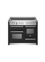 Bertazzoni Master 110cm Range Cooker XG Oven Induction Matt Black MAS115I3ENEC