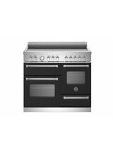 Bertazzoni Master 100cm Range Cooker XG Oven Induction Matt Black MAS105I3ENEC