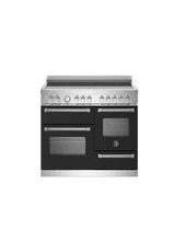 Bertazzoni Master 100cm Range Cooker XG Oven Induction Matt Black MAS105I3ENEC2