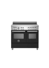 Bertazzoni Master 100cm Range Cooker Twin Oven Induction Black MAS105I2ENEC2