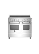 Bertazzoni Master 100cm Range Cooker Twin Oven Induction Stainless Steel MAS105I2EXC