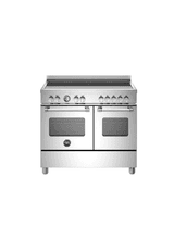 Bertazzoni Master 100cm Range Cooker Twin Oven Induction Stainless Steel MAS105I2EXC2