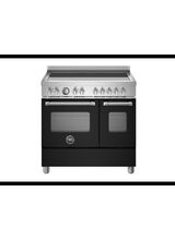 Bertazzoni Master 90cm Range Cooker Twin Oven Induction Matt Black MAS95I2ENEC