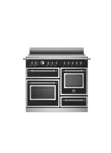Bertazzoni Heritage 100cm Range Cooker XG Oven Induction Black HER105I3ENET2