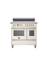 Bertazzoni Heritage 90cm Range Cooker Twin Oven Induction Ivory HER95I2EAVT