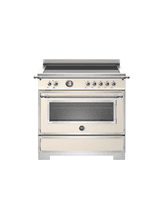 Bertazzoni Heritage 90cm Range Cooker Single Oven Induction Ivory HER95I1EAVT2