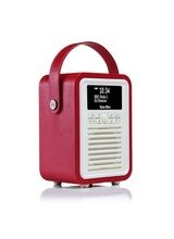 Retro Mini DAB Radio Red VQMINIRD