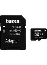 HAMA 00124139 32Gb MicroSD Card Class 10 80mbs With SD Adaptor
