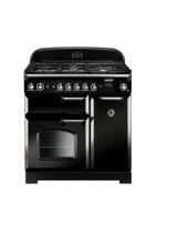 RANGEMASTER 116720 Classic 90cm Natural Gas Black with Chrome Trim