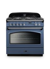 RANGEMASTER CLAS90FXDFFSB/C 90cm Classic FX Dual Fuel Stone Blue with Chrome Trim