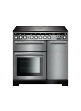 RANGEMASTER EDL90EISS/C Encore Deluxe 90 Induction Stainless Steel with Chrome Trim