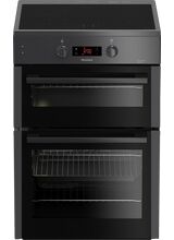 BLOMBERG HIN651N 60cm Double Oven Electric Cooker Induction Anthracite