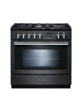 RANGEMASTER PROP90FXPDFFSL/C Professional Plus FXP 90 Dual Fuel Slate with Chrome Trim