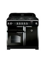 RANGEMASTER CLA100NGFBL/C Classic Gas 100cm Range Black Chrome