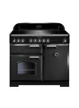 RANGEMASTER CDL100EICB/C Classic Deluxe 100cm Induction Charcoal Black with Chrome