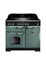 RANGEMASTER CDL100EIMG/C Classic Deluxe 100cm Induction Mineral Green with Chrome