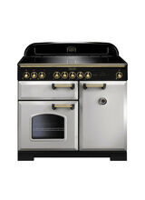 RANGEMASTER CDL100EIRP/B Classic Deluxe 100cm Induction Royal Pearl Brass