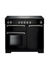 RANGEMASTER KCH100ECBL/C Kitchener 100 Ceramic Black/Chrome