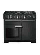 RANGEMASTER PDL100DFFCB/C Professional Deluxe 100 Dual Fuel Charcoal Black