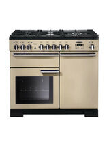 RANGEMASTER PDL100DFFCR/C Professional Deluxe 100cm Dual Fuel Range Cooker - Cream