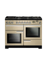 RANGEMASTER PDL110DFFCR/C Professional Deluxe 110 Dual Fuel Cream with Chrome Trim
